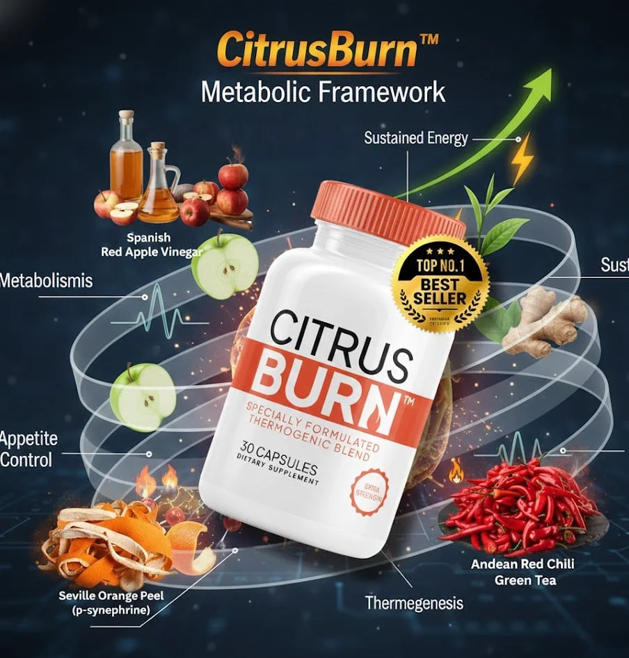 Citrus Burn weight loss supplement bottle